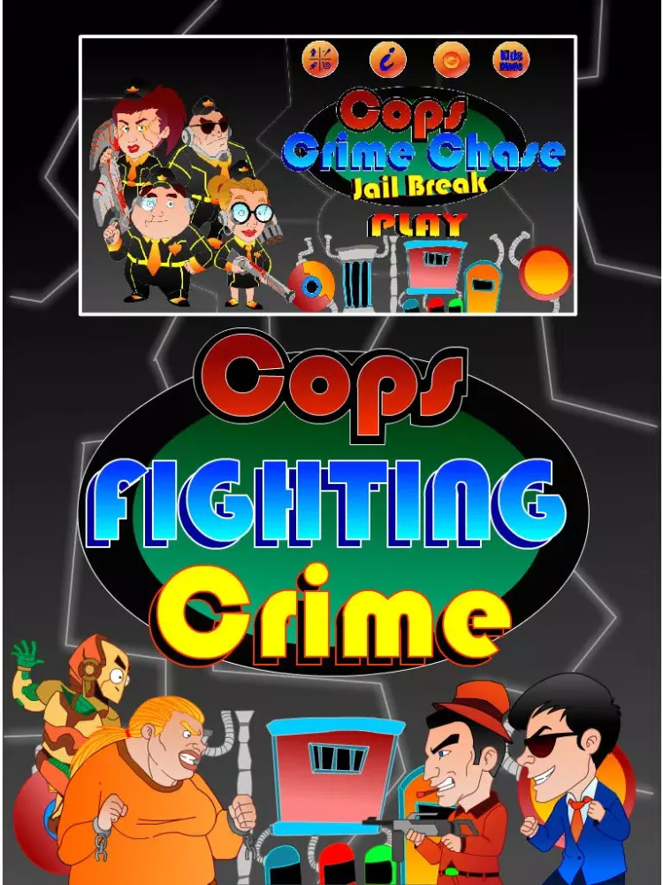 Cops Crime Chase Jail Break Heat iPad 应用截图