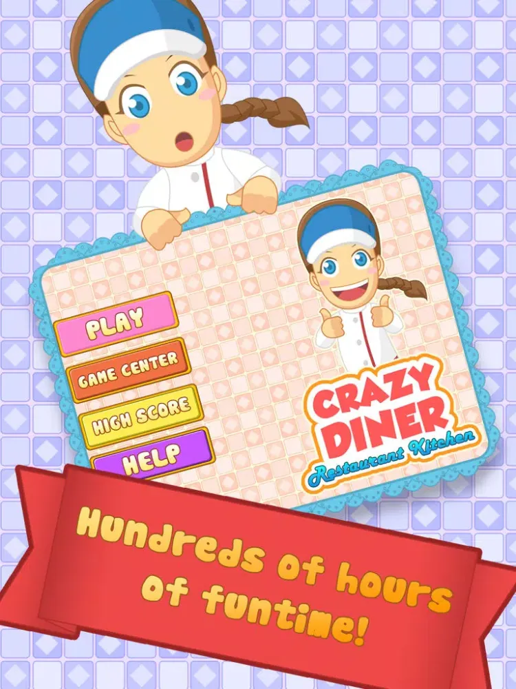 Capturas de tela do Crazy Diner Restaurant Kitchen iPad 