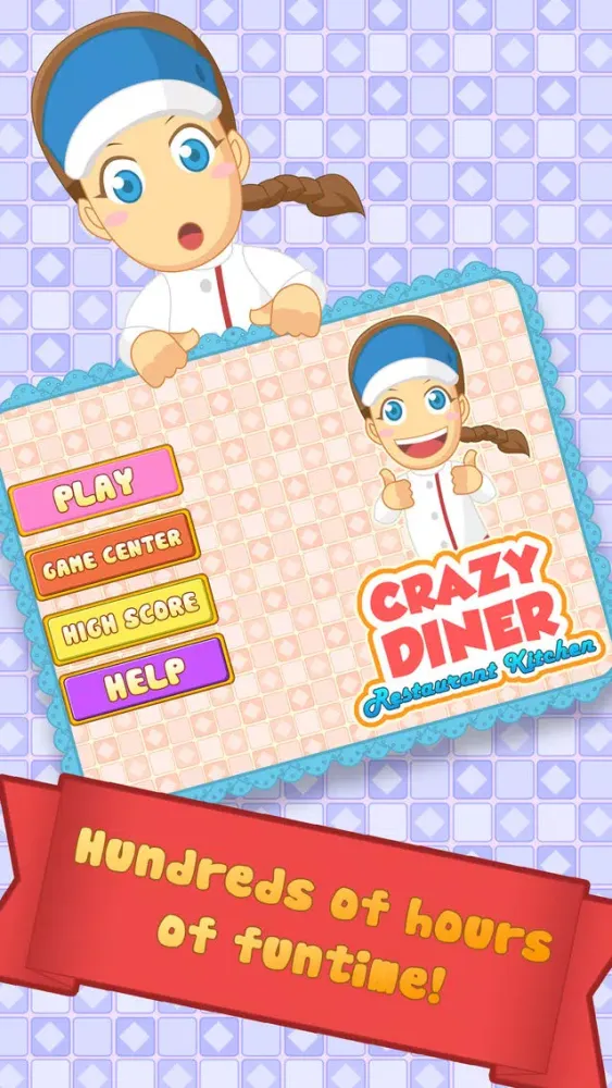 Capturas de tela do Crazy Diner Restaurant Kitchen