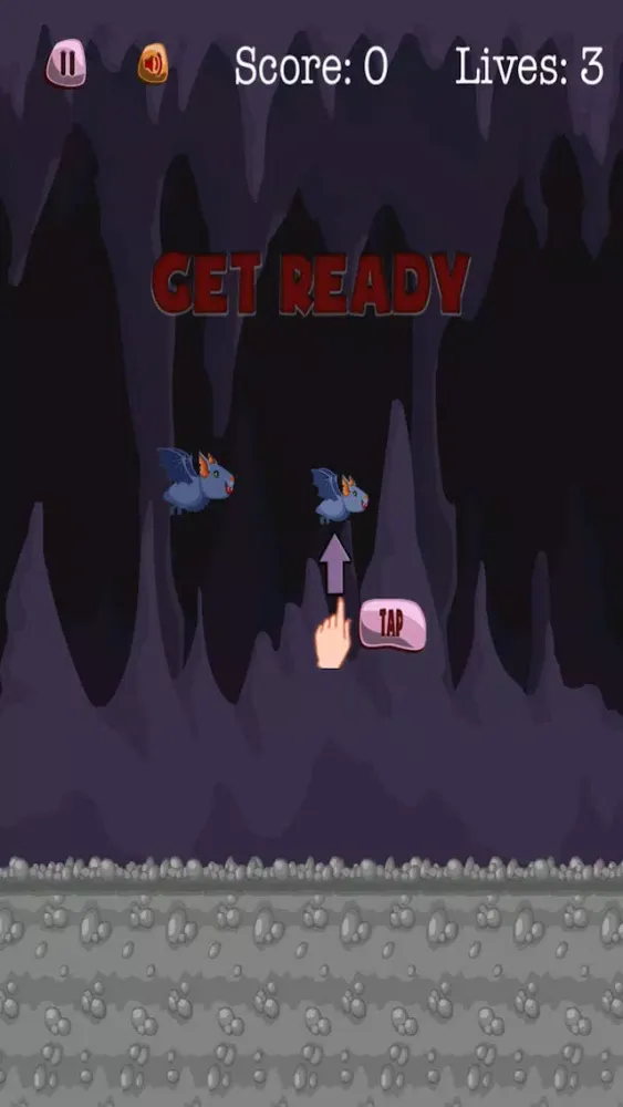 Zrzuty ekranu Crazy Floppy Bat Adventure