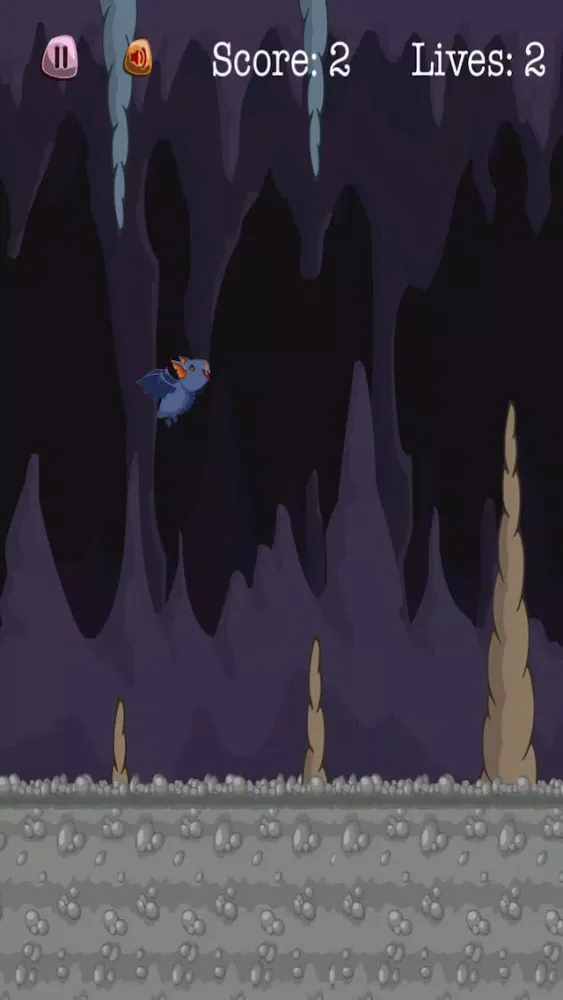 Zrzuty ekranu Crazy Floppy Bat Adventure