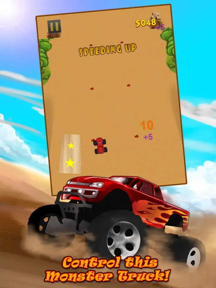 Скриншоты Crazy Monster Truck Racing: Total Offroad Destruction iPad 