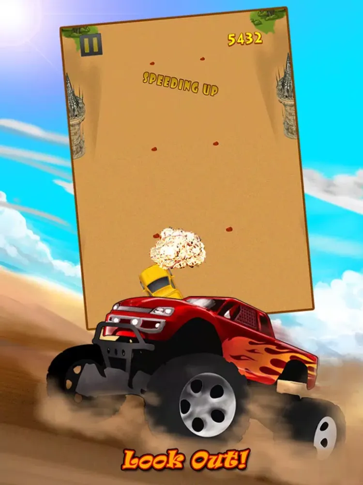 Скриншоты Crazy Monster Truck Racing: Total Offroad Destruction iPad 