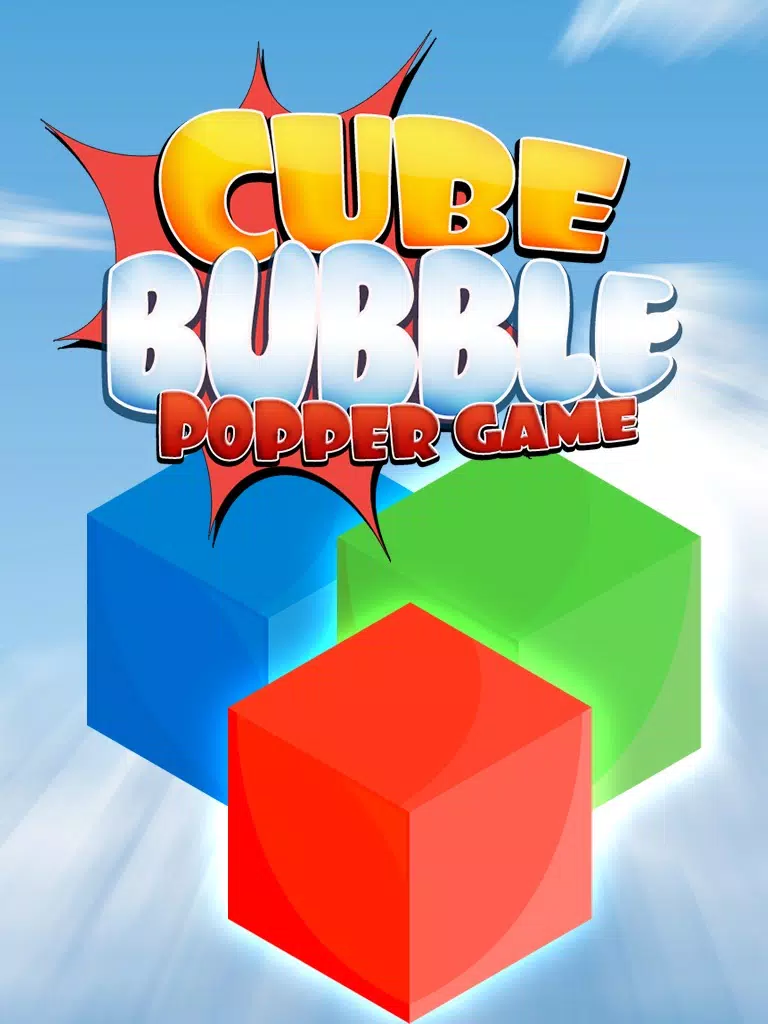 A Cube Bubble Popper Game: Pop Boom Bam iPad  Ekran Görüntüleri