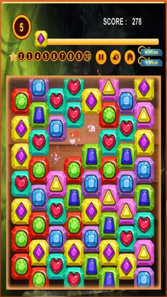 Tangkapan skrin Diamond Jewel Matching Mania: Match 3 Journey