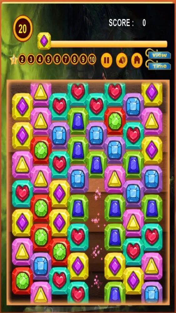 Tangkapan skrin Diamond Jewel Matching Mania: Match 3 Journey