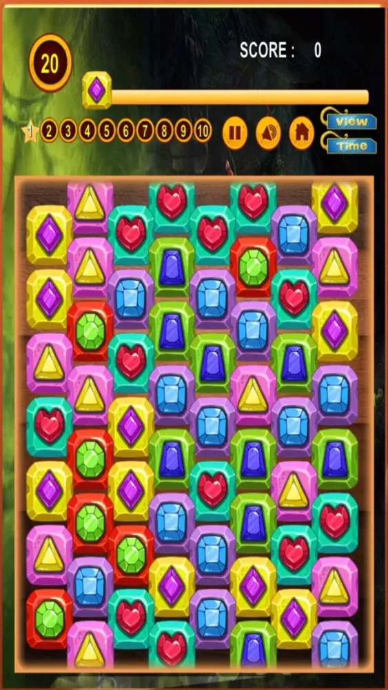 Tangkapan skrin Diamond Jewel Matching Mania: Match 3 Journey