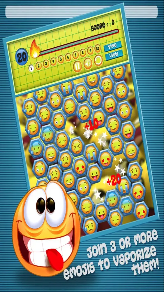 Emoji Bubble Match Pop 3D Ekran Görüntüleri