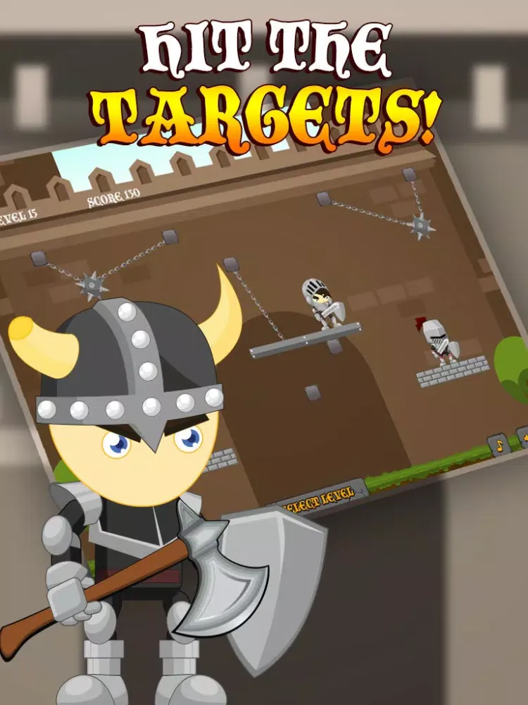 Ảnh chụp màn hình của Flail Dungeon Warrior Defenders iPad 
