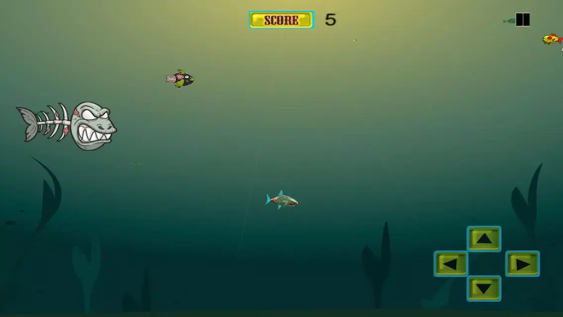 Hungry Zombie Shark Attack Frenzy: Eat the Small Fish سکرین شاٹس