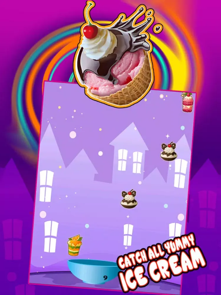 صور Ice Cream Scoop Dessert Drop Adventure Pro iPad 