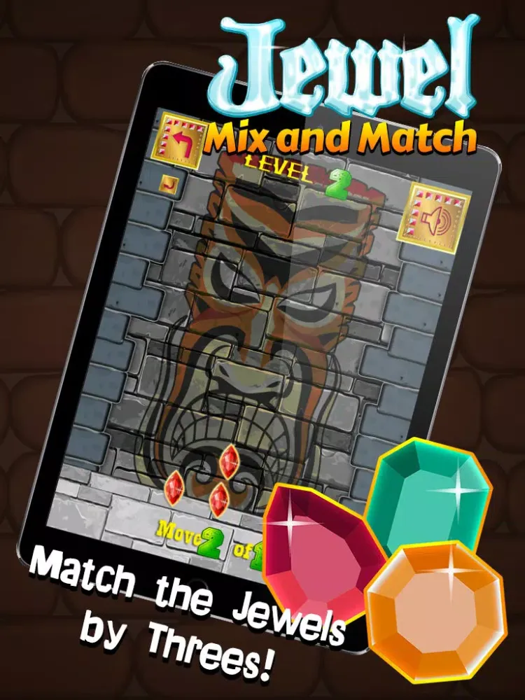 Jewel Mix and Match Frenzy iPad  スクリーンショット