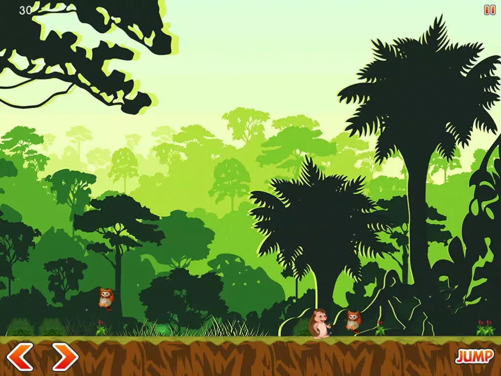 Jumping Hedgehog Adventure Dash iPad 应用截图