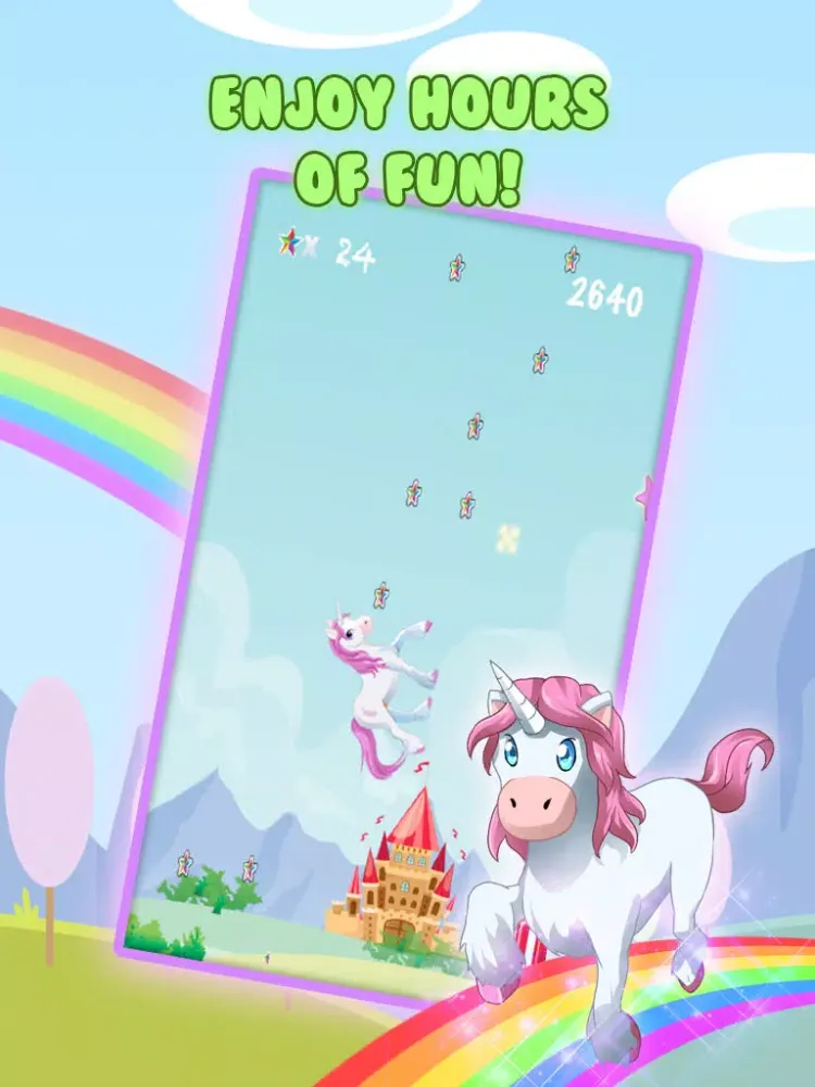 ภาพหน้าจอของ Magic Little Unicorn Legend: Pretty Pony Game for Girls iPad 