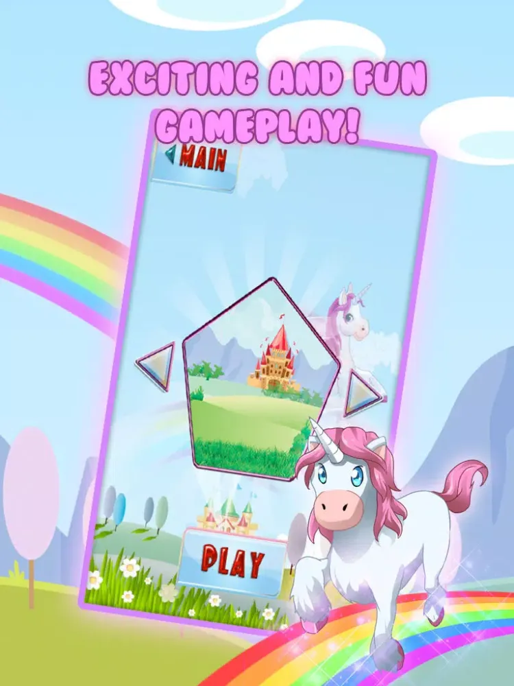ภาพหน้าจอของ Magic Little Unicorn Legend: Pretty Pony Game for Girls iPad 