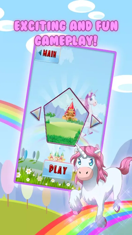 ภาพหน้าจอของ Magic Little Unicorn Legend: Pretty Pony Game for Girls