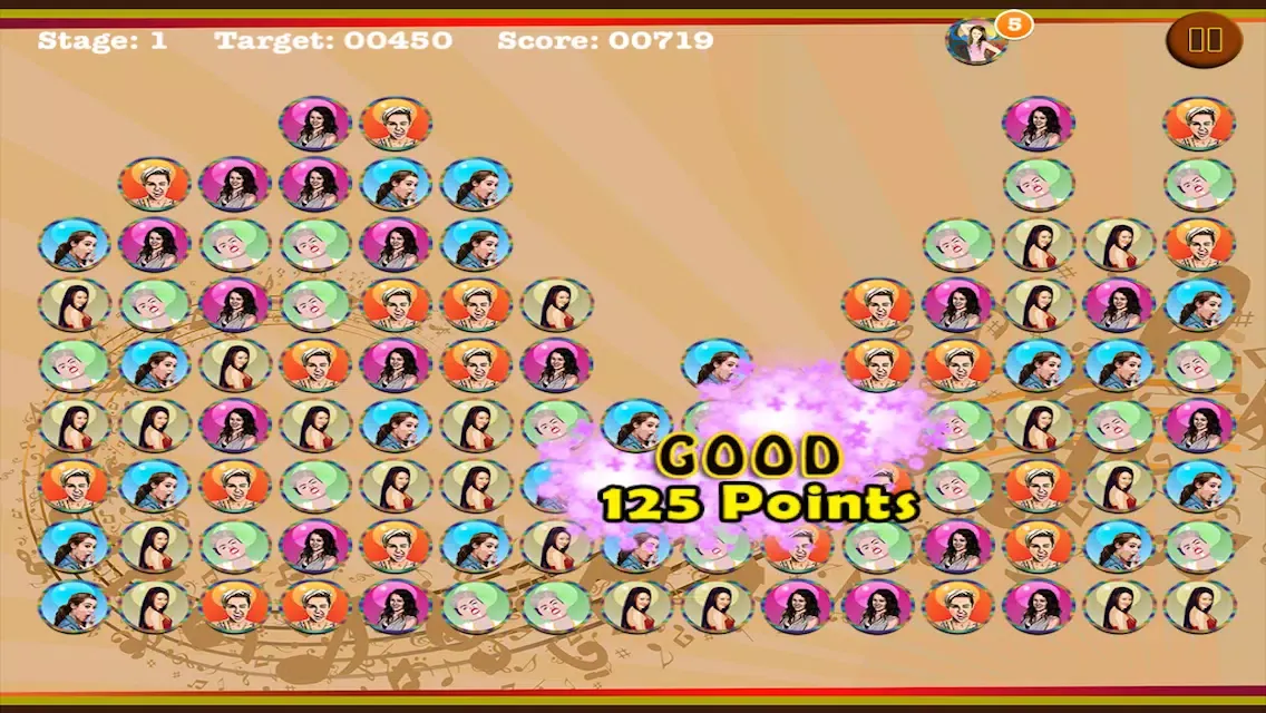 Pop Cyrus Bubble Ball Blaster স্ক্রিনশট