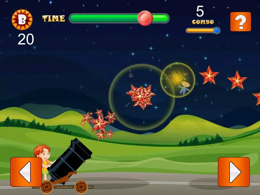 صور Ragdoll Cannon Fly Blast iPad 