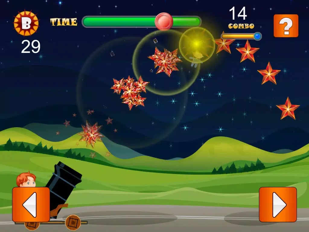 صور Ragdoll Cannon Fly Blast iPad 