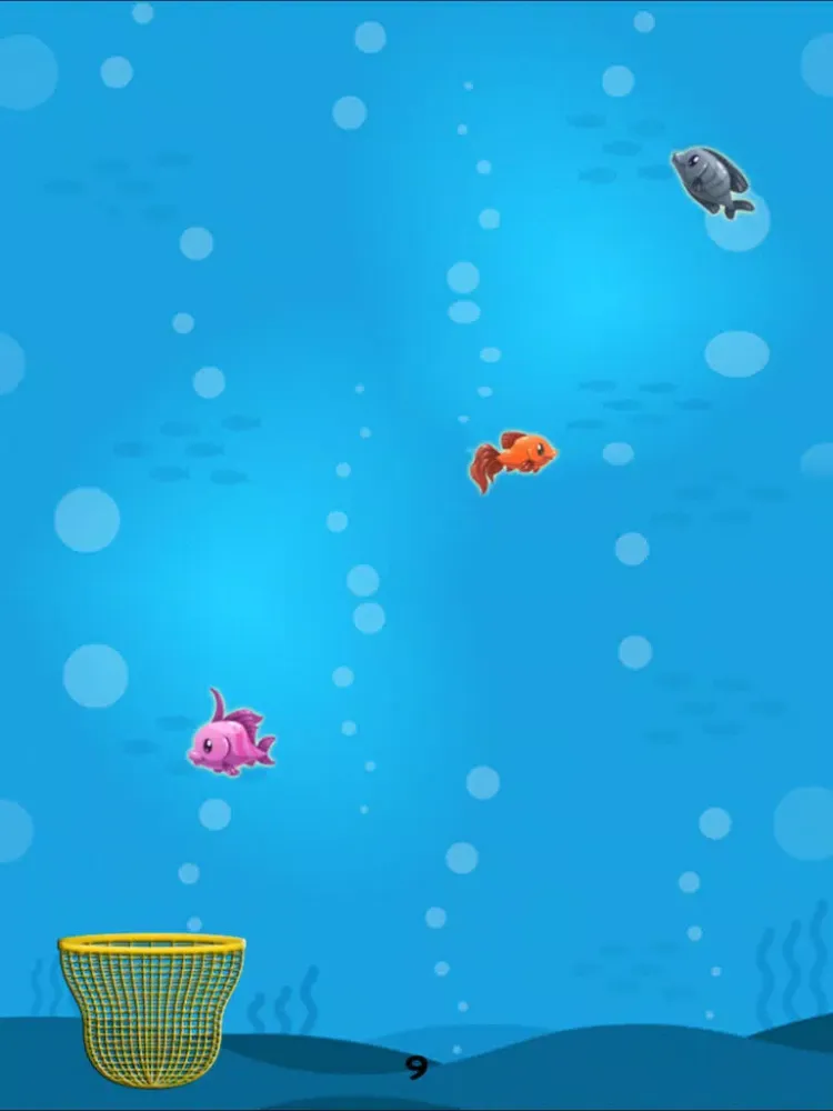 Ridiculous Falling Fish Frenzy: A Fishing Dream iPad 应用截图