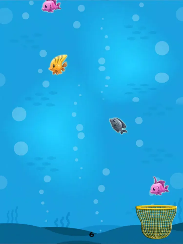 Ridiculous Falling Fish Frenzy: A Fishing Dream iPad 应用截图