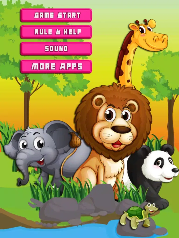 Скриншоты Sliding Animal Puzzle Game iPad 