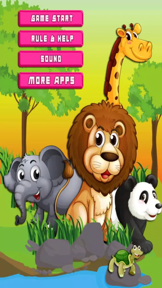 Скриншоты Sliding Animal Puzzle Game