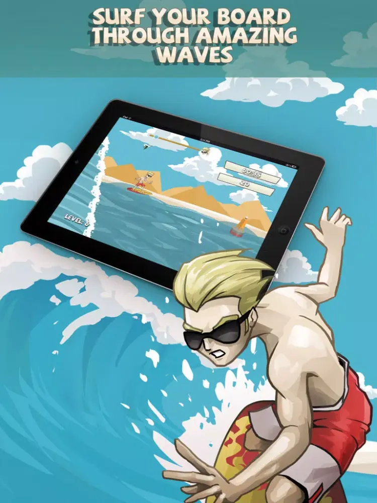 Screenshot di Surfs Up: Point Break Summer iPad 