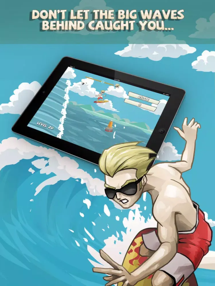 Screenshot di Surfs Up: Point Break Summer iPad 