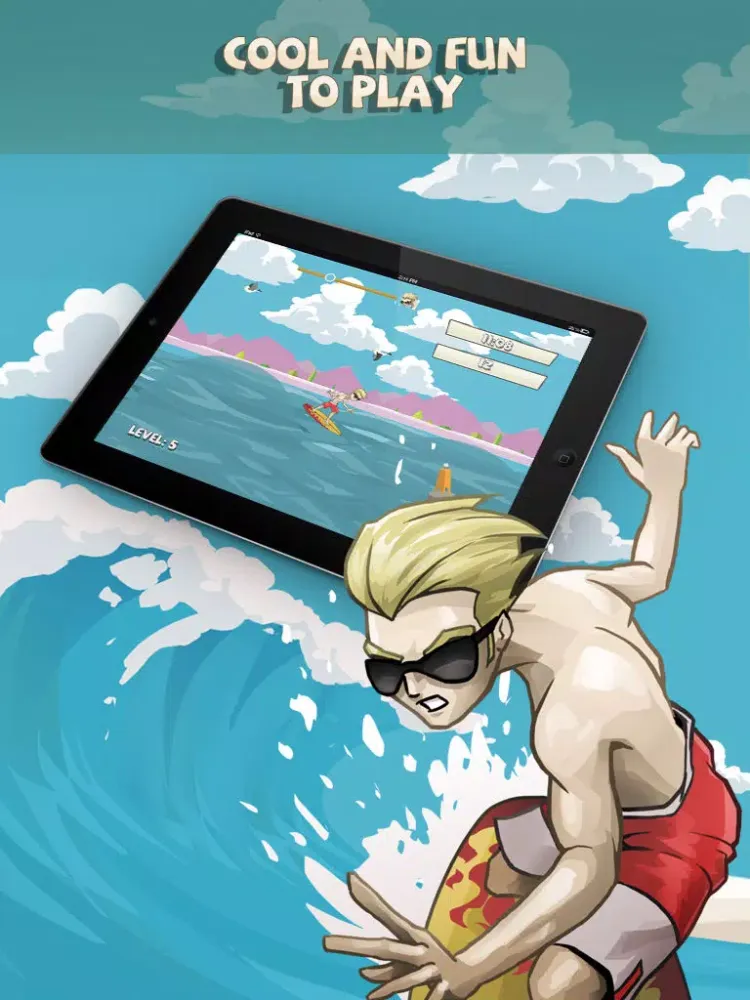 Screenshot di Surfs Up: Point Break Summer iPad 
