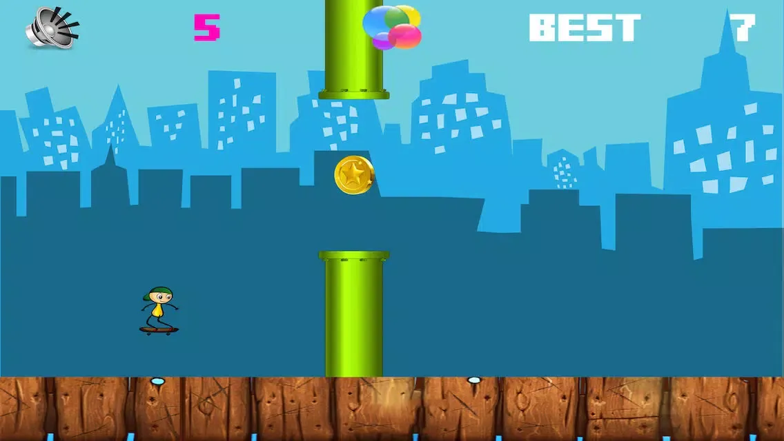 تصاویر Touch Stickman Skateboard Jump: Pure Skater Skills