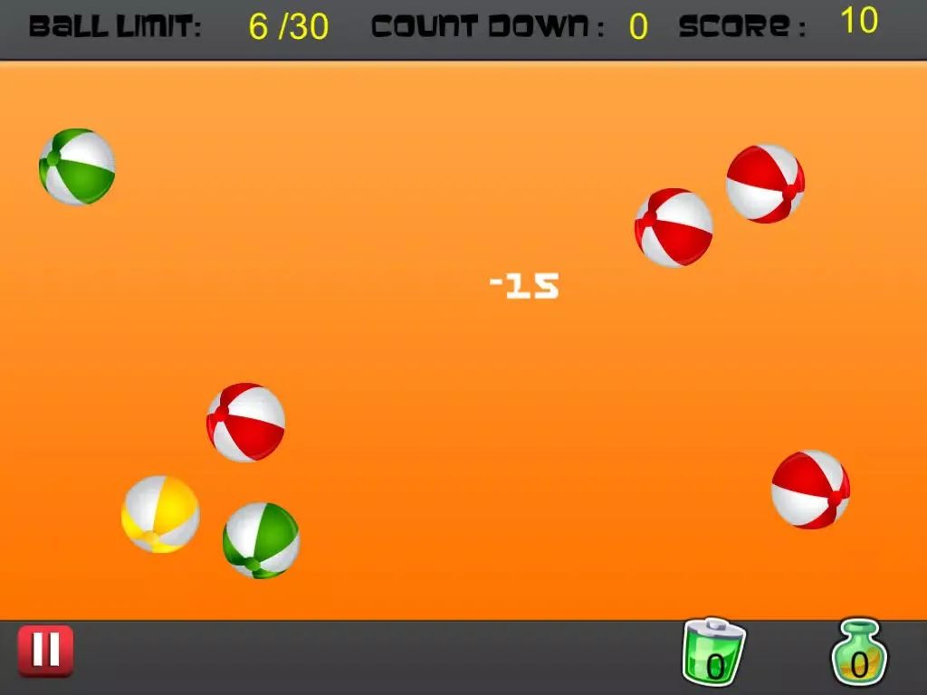 Tangkapan skrin Toy Balls Tap: Impossible Fast Popper Smash iPad 