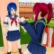 Anime Bad School Girl Life 3D