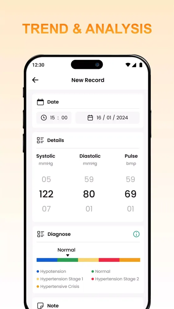 Blood Pressure: BP Monitor App应用截图