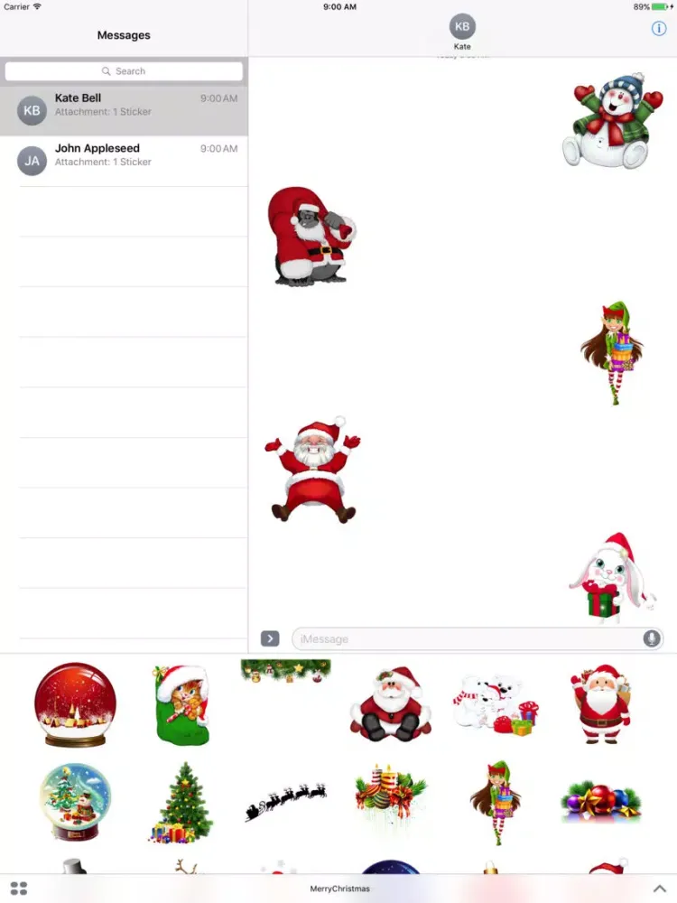Merry Christmas Pack iPad  Screenshots