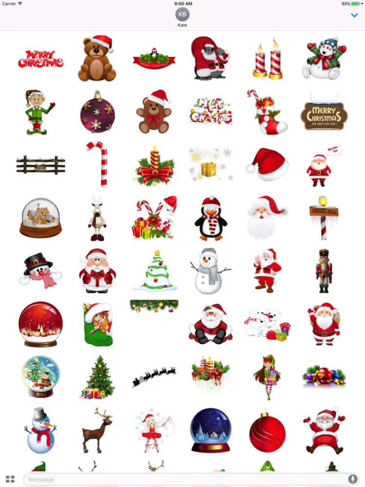 Merry Christmas Pack iPad  Screenshots