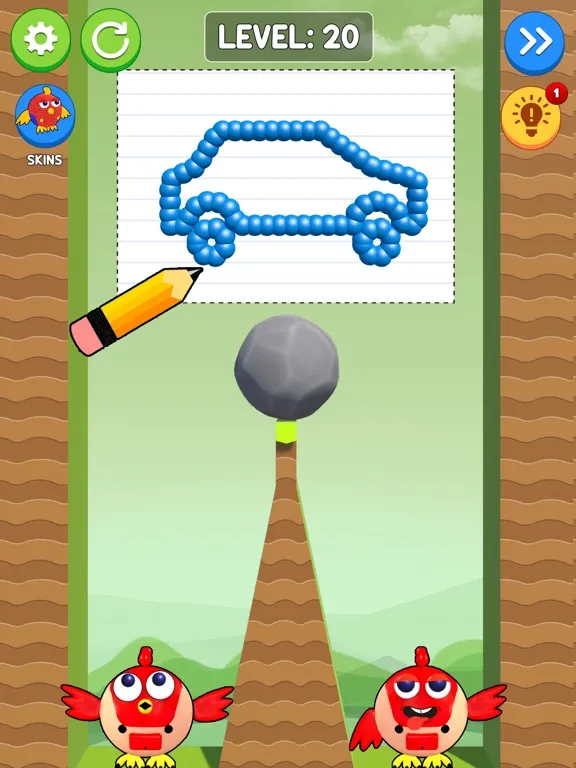 Draw & Crush: Smash Logic Game iPad  Screenshots