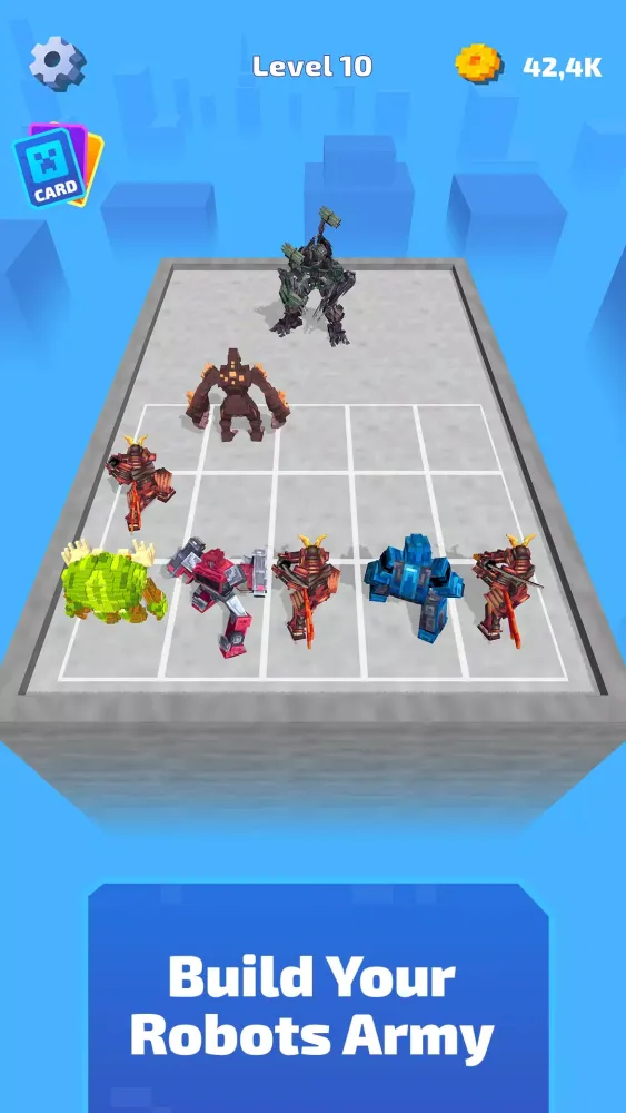 Capturas de tela do Craft Robot: Merge Master