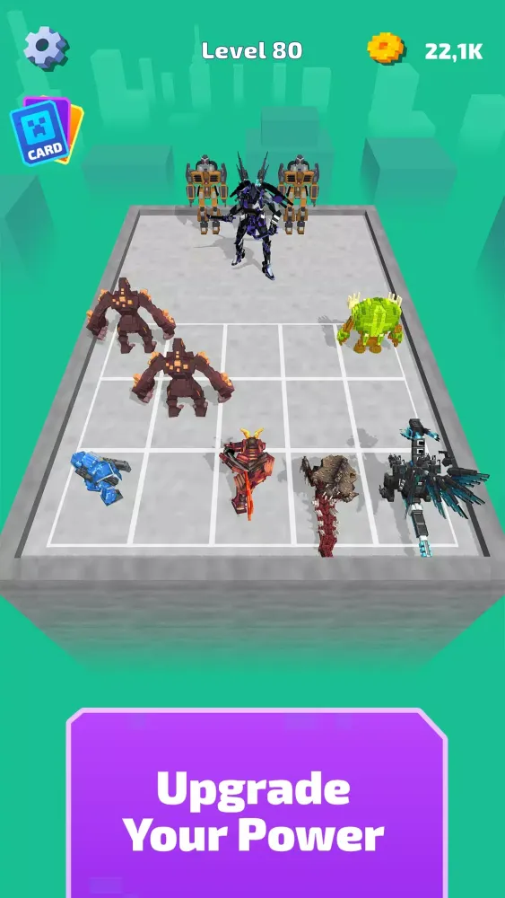 Capturas de tela do Craft Robot: Merge Master