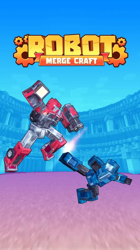 Capturas de tela do Craft Robot: Merge Master