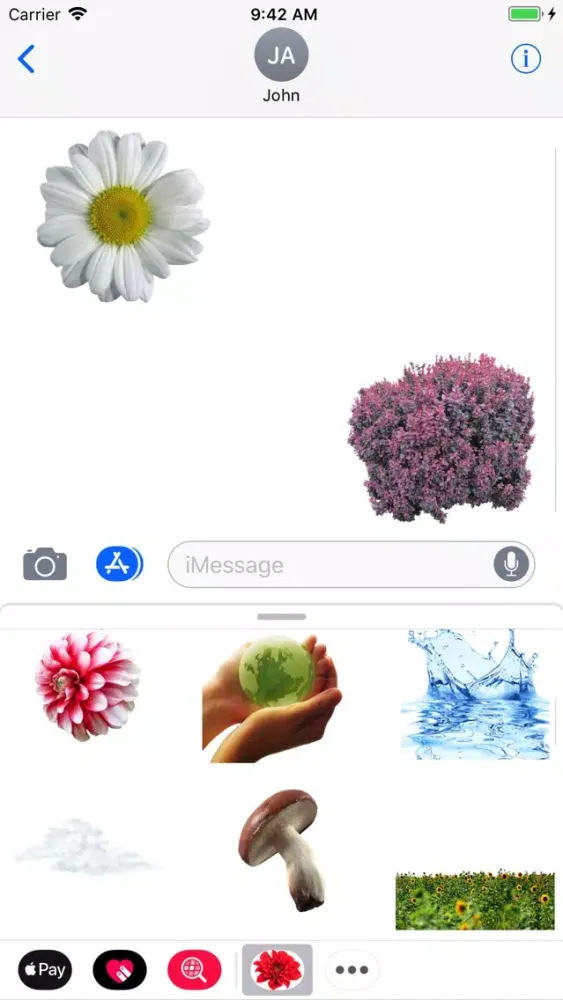 Capturas de pantalla de Best Nature Stickers Pack