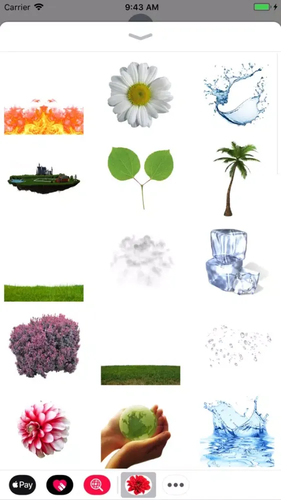 Capturas de pantalla de Best Nature Stickers Pack