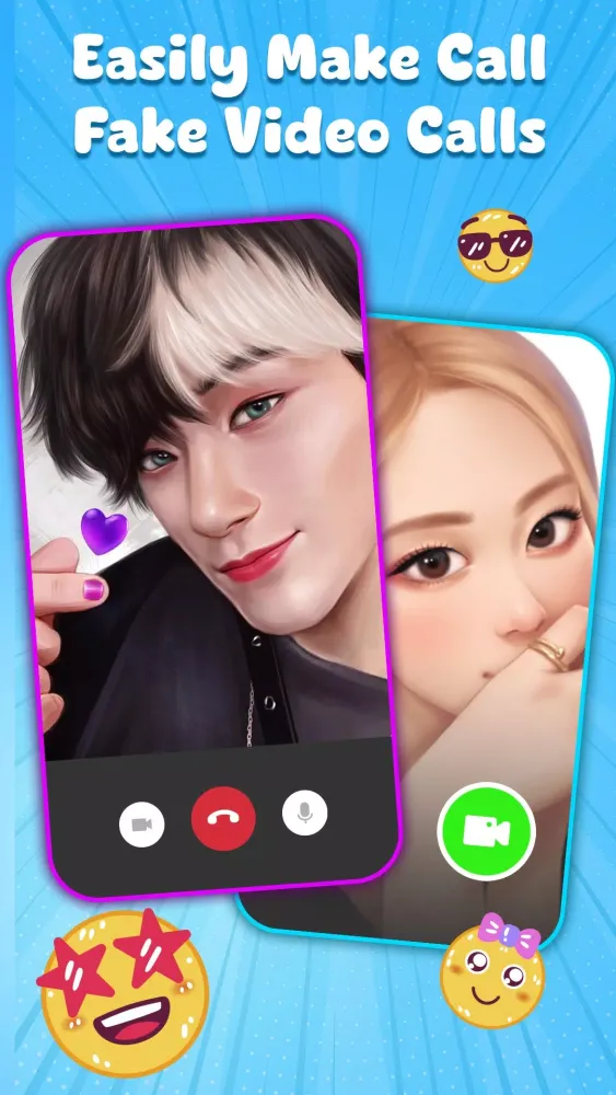 Tangkapan layar Prank Call - Idol Video Call