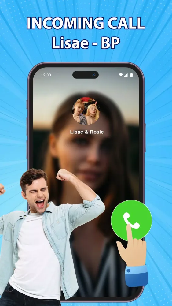 Tangkapan layar Prank Call - Idol Video Call