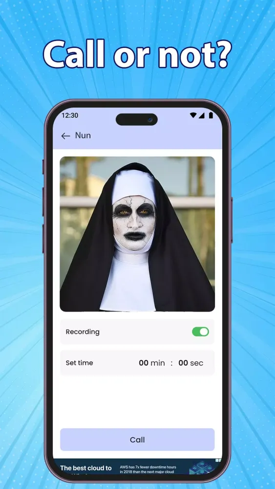Tangkapan layar Prank Call - Idol Video Call