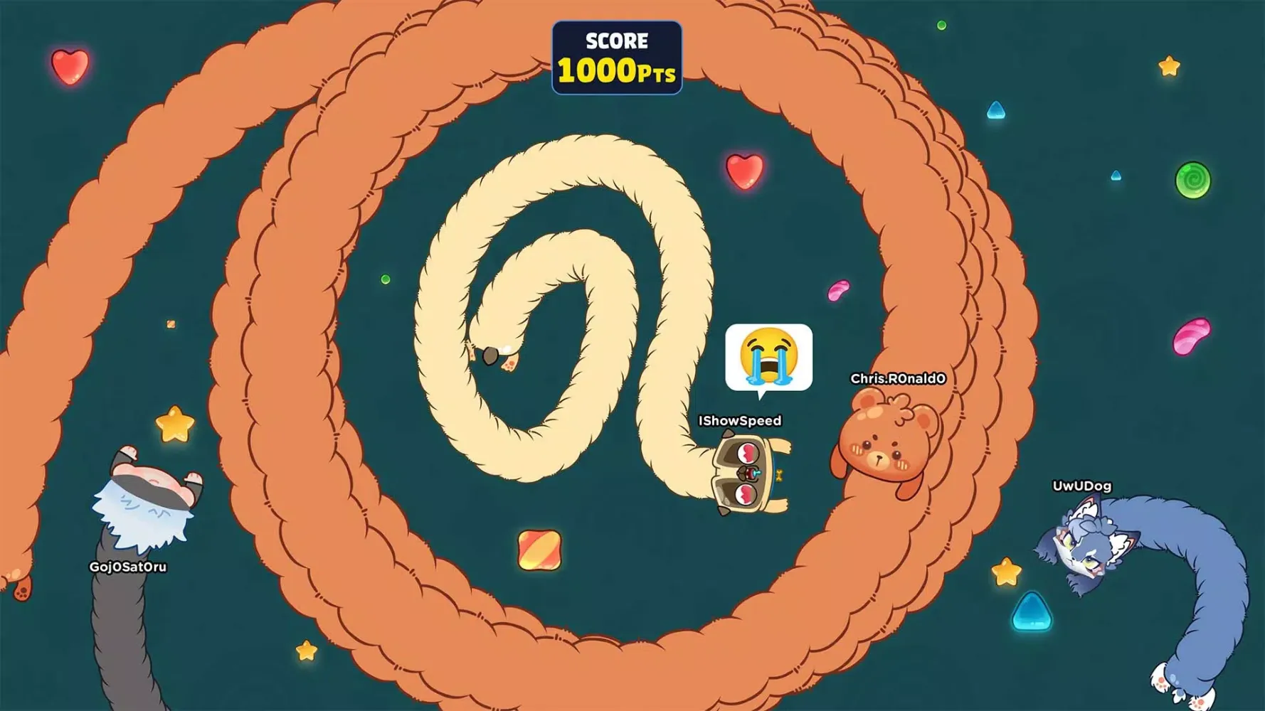 Zrzuty ekranu Snake Battle