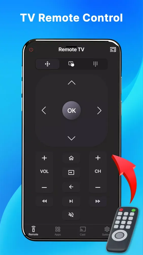 TV Remote Control Screenshots