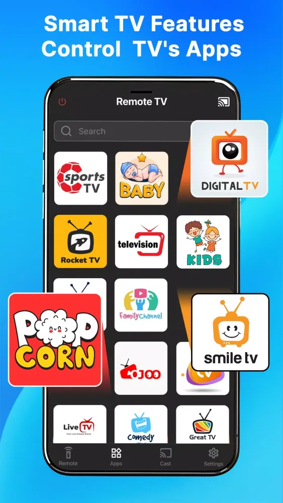 TV Remote Control Screenshots