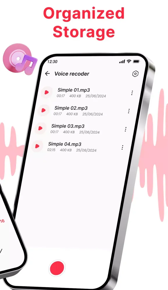 Voice Recorder স্ক্রিনশট