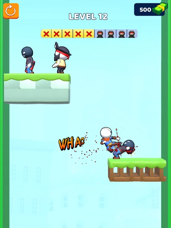 Tangkapan layar Assassin Ninja Fighting Game iPad 